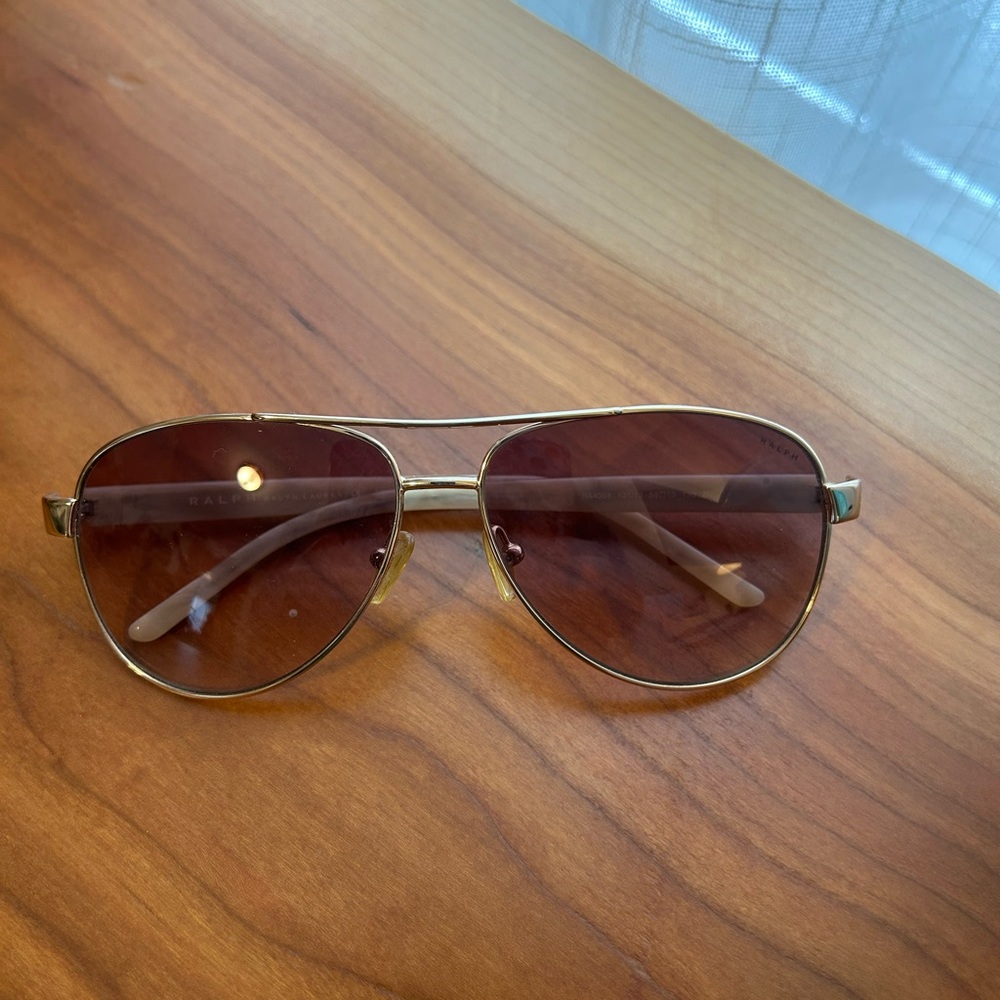 Ralph Lauren Gold Frame Sunglasses